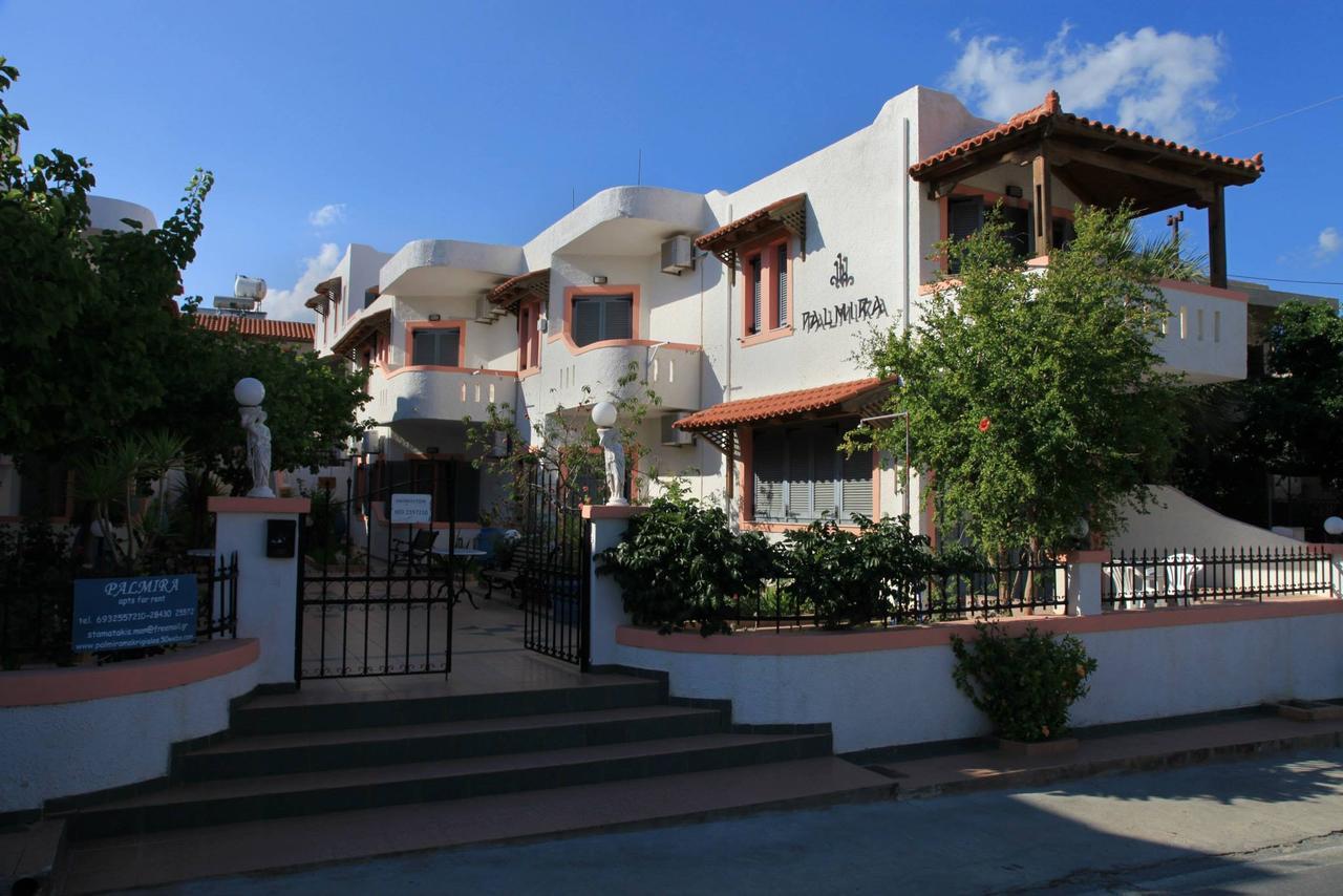 Palmira Apartments Makriyialós Ngoại thất bức ảnh